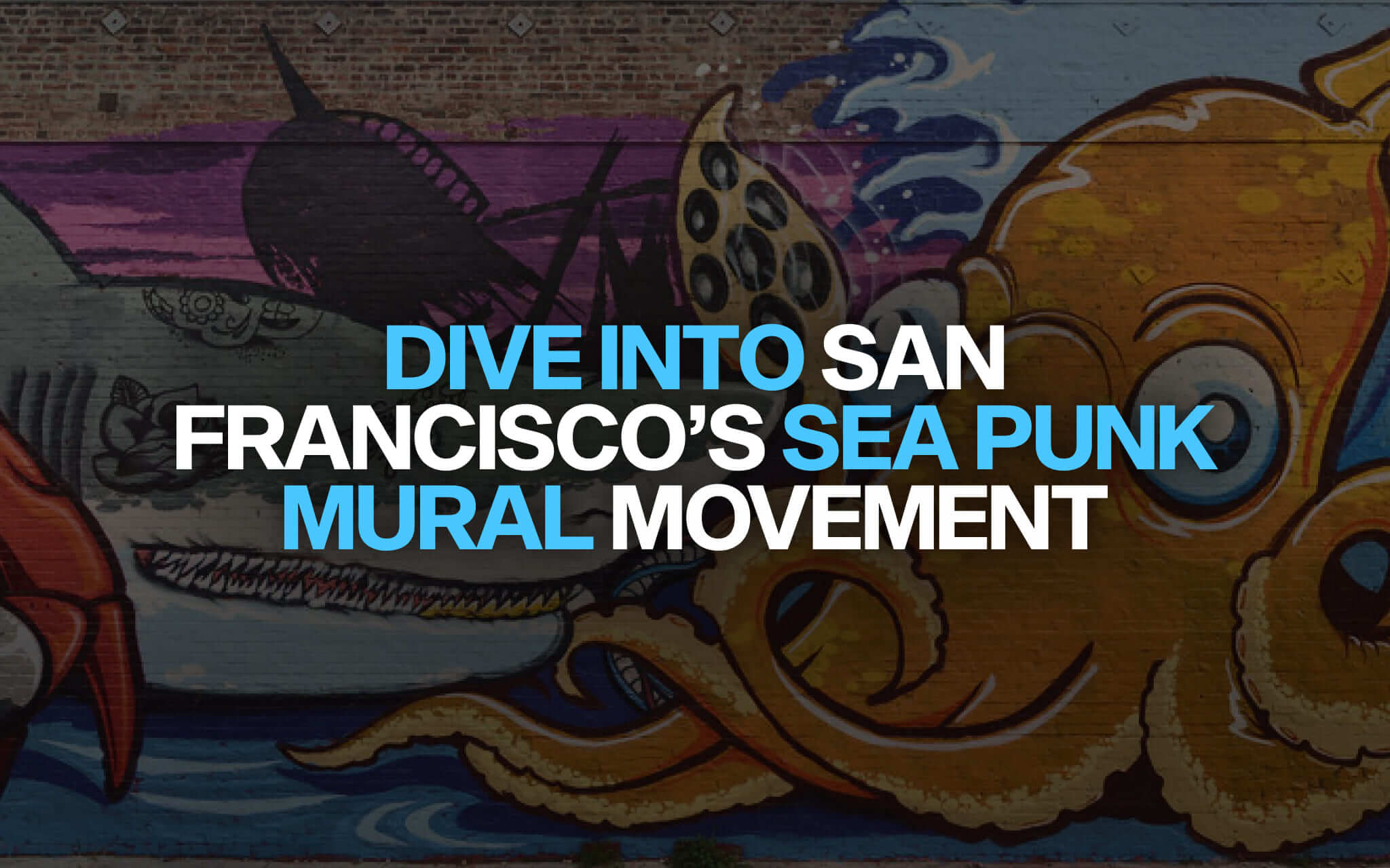 sea punk mural